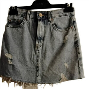 #314🌈 Divided Jeans Skirts